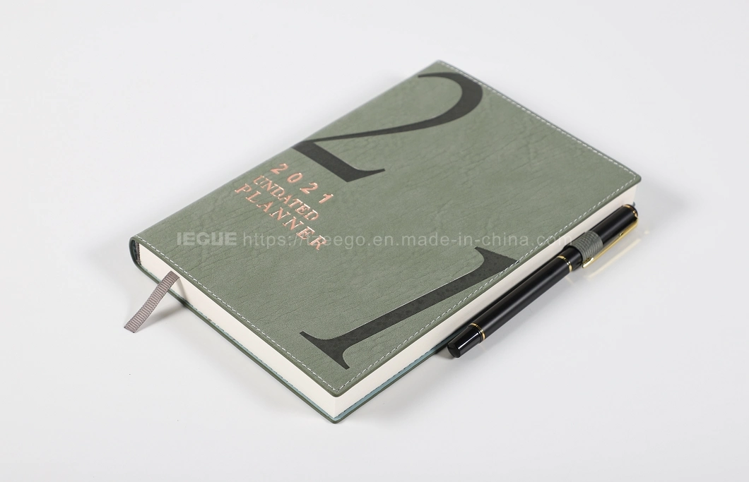 2023 Custom Diary A5 PU Leather Financial Budget Book Organizer Planner