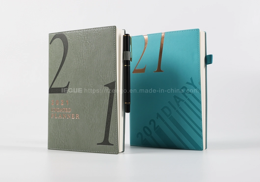 2023 Custom Diary A5 PU Leather Financial Budget Book Organizer Planner