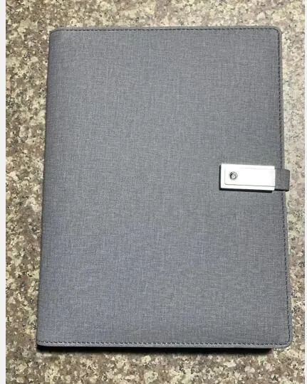Neues Design-Notizbuch mit weichem PVC-Einband und losem Einband